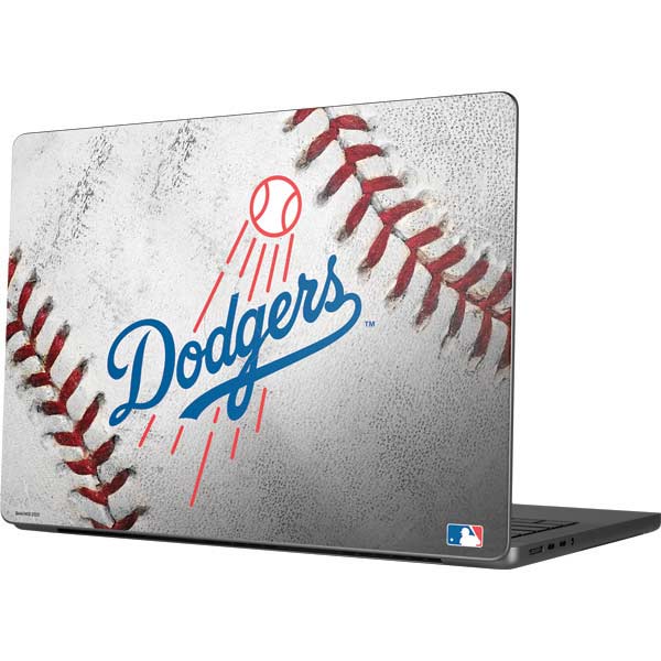 Los Angeles Dodgers Game Ball skin compatible with MacBook Pro 14in ...