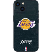NBA Los Angeles Lakers Black Primary Logo iPhone 13 Mini Skin