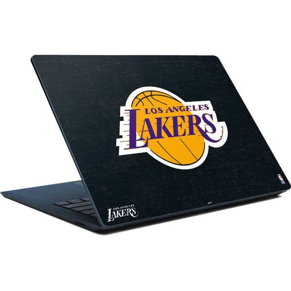 NBA Los Angeles Lakers Black Primary Logo Surface Laptop Skin