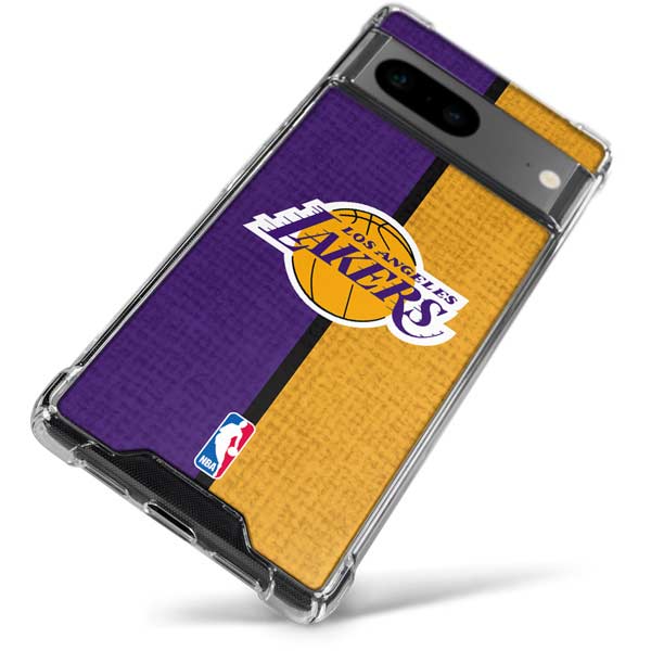 NBA Los Angeles Lakers Canvas Google Pixel 8 Clear Case