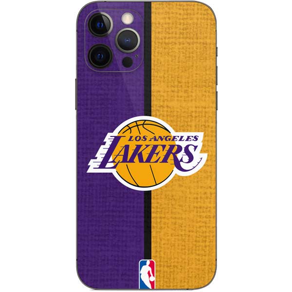 NBA Los Angeles Lakers Canvas iPhone 12 Pro Skin