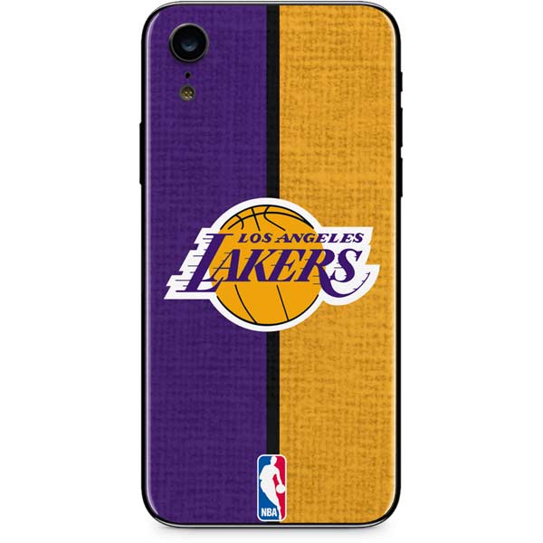 NBA Los Angeles Lakers Canvas iPhone XR Skin
