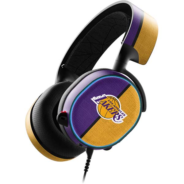 NBA Los Angeles Lakers Canvas SteelSeries Arctis 3 Skin