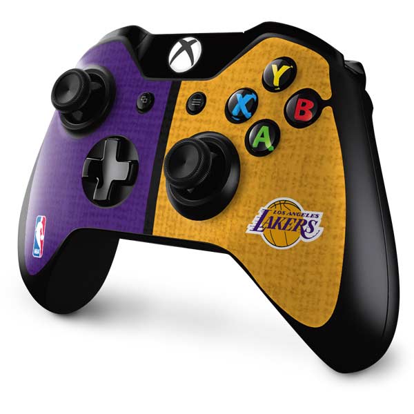NBA Los Angeles Lakers Canvas Xbox One Controller Skin
