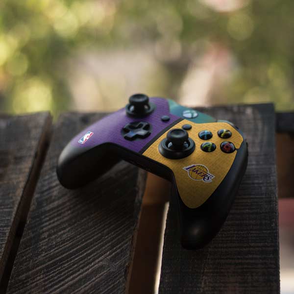 NBA Los Angeles Lakers Canvas Xbox One Controller Skin