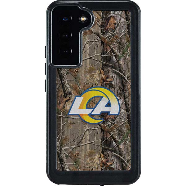 Los Angeles Rams Realtree AP Camo Galaxy S23+ Waterproof Case | Skinit