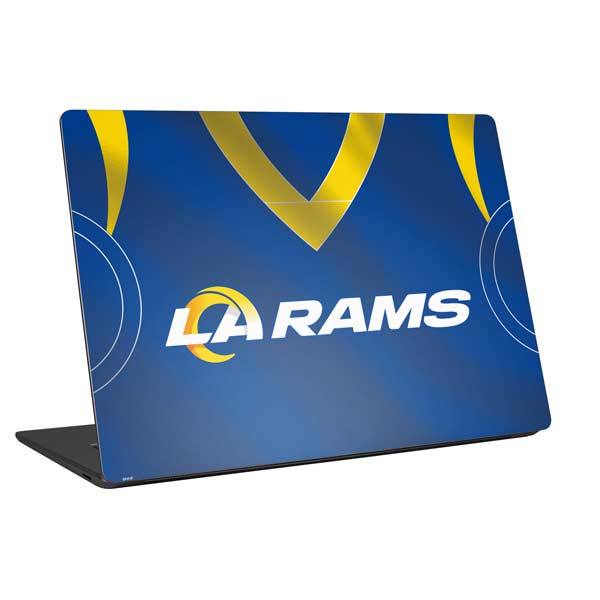 Universal Laptop 12in (9.8 x 6.8in) Los Angeles Rams Team Jersey Skin ...