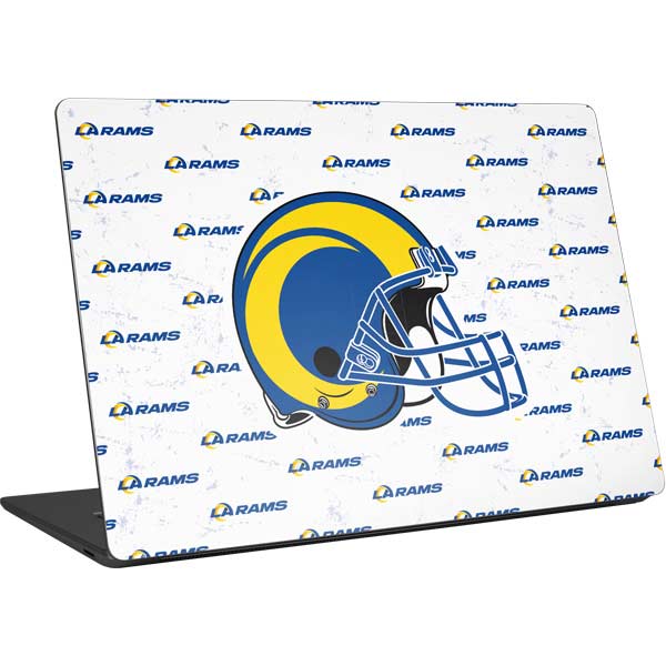 Los Angeles Rams White Logo Blast Surface Pro 4 15in Skin | Skinit