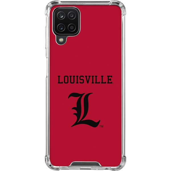 University of Louisville Cardinals Galaxy A12 Clear Case