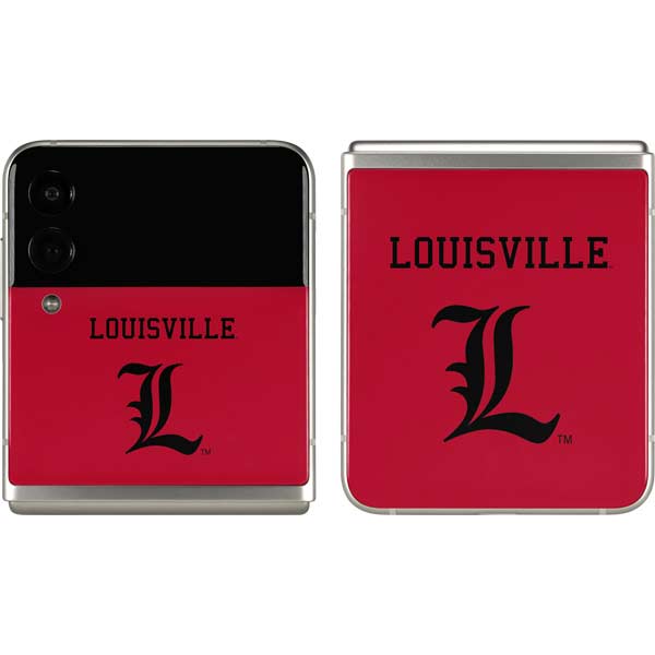 Skinit Pro Phone Case Compatible with iPhone X - Officially Licensed  College Louisville Cardinals Design Red