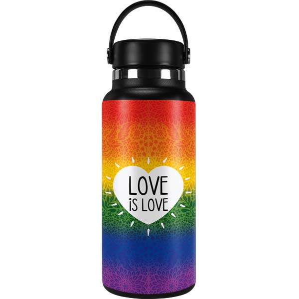 Love Is Love Rainbow Hydro Flask 32oz Wide Mouth Skin