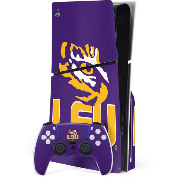 Louisiana State University - LSU Tigers Mascot PS5 Slim Disk Bundle Skin
