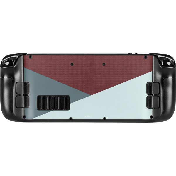 Marsala Triangle Shapes Steam Deck Handheld Gaming Computer Skin – Skinit