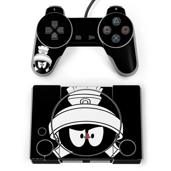 Marvin the Martian Black and White Sony PlayStation Skin – Skinit
