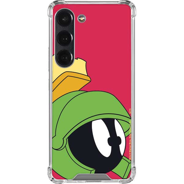 Galaxy S23 Marvin The Martian Zoomed In Clear Case | Transparent Phone ...