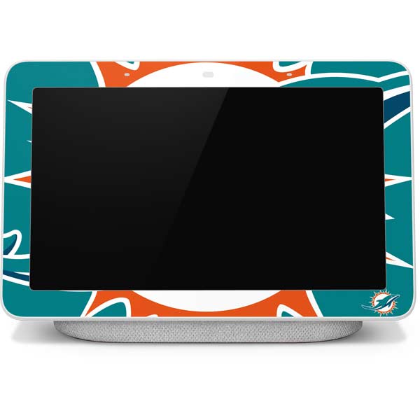 NFL Miami Dolphins Large Logo Google Home Hub Skin