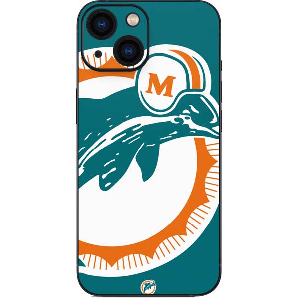 NFL Miami Dolphins Retro Logo iPhone 13 Mini Skin