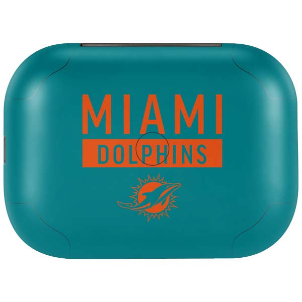 NFL Miami Dolphins Teal Performance Series Amazon Echo Buds Skin