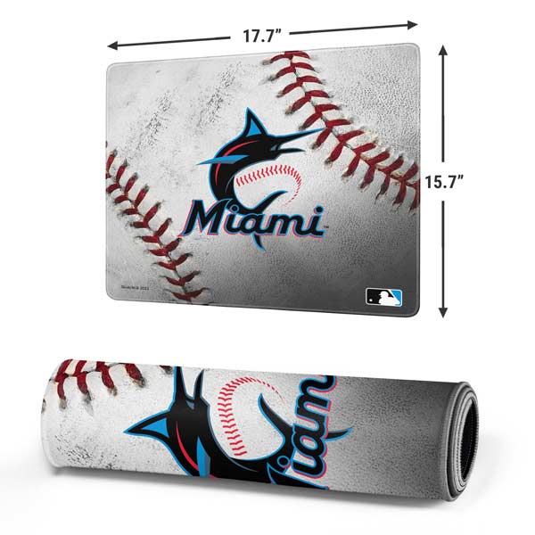 MLB Miami Marlins Game Ball Gaming Mouse Pad