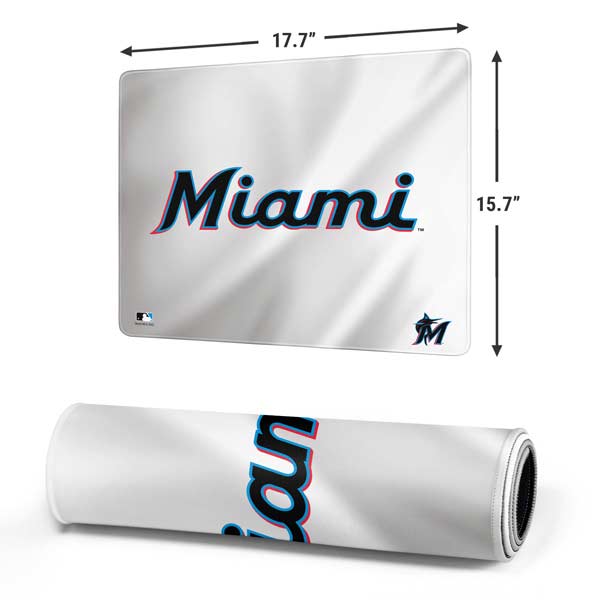 MLB Miami Marlins Home Jersey Gaming Mouse Pad