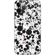 Disney Mickey Mouse Face Pattern iPhone 12 Pro Skin