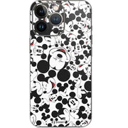 Disney Mickey Mouse Face Pattern iPhone 13 Pro Skin