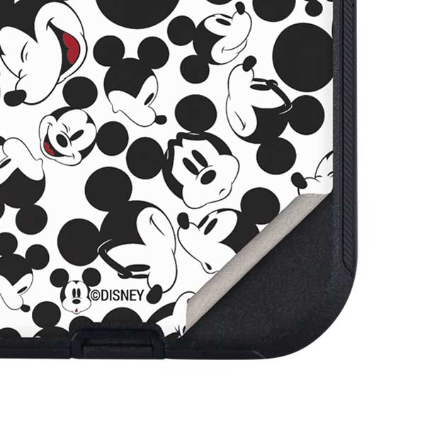 Disney Mickey Mouse Face Pattern Otterbox Defender iPhone Skin