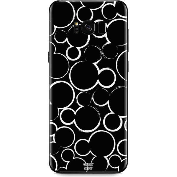 Disney Mickey Mouse Logo Pattern Galaxy S8 Plus Skin