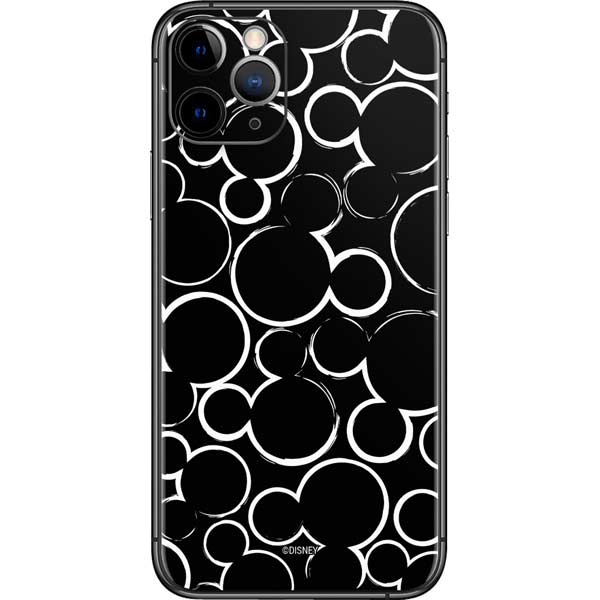 Disney Mickey Mouse Logo Pattern iPhone 11 Pro Skin