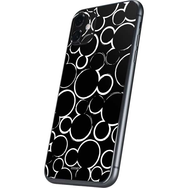 Disney Mickey Mouse Logo Pattern iPhone 11 Skin