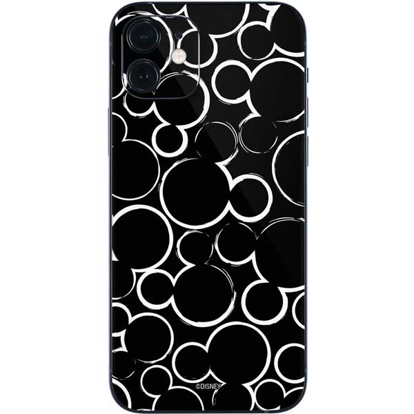 Disney Mickey Mouse Logo Pattern iPhone 12 Mini Skin