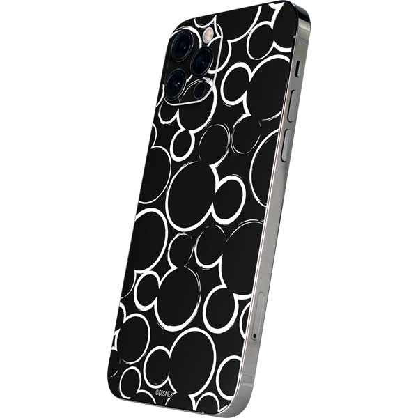 Disney Mickey Mouse Logo Pattern iPhone 12 Pro Max Skin