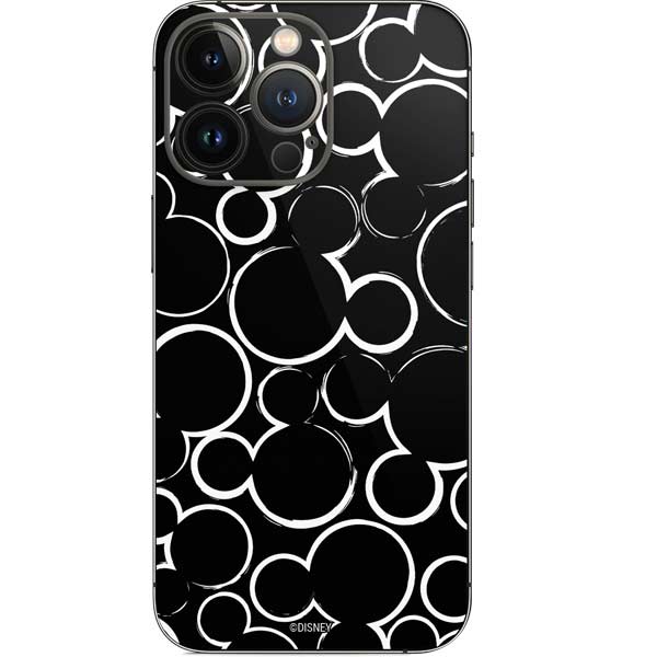Disney Mickey Mouse Logo Pattern iPhone 13 Pro Skin