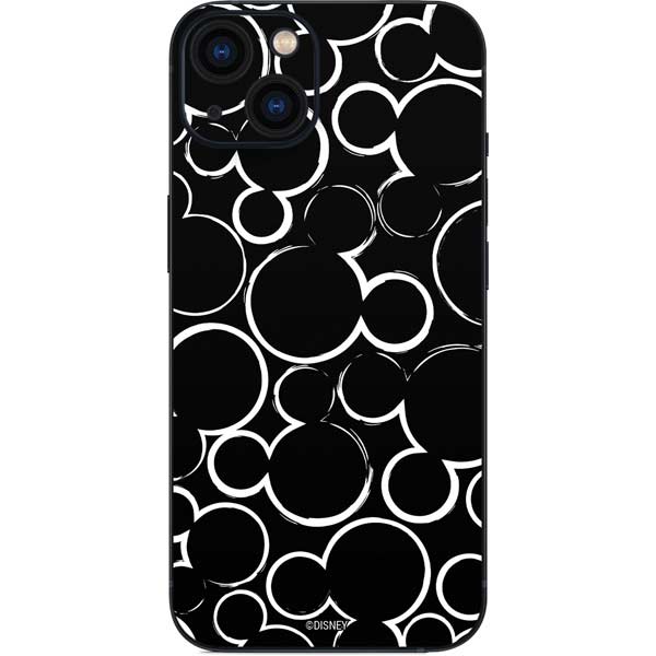 Disney Mickey Mouse Logo Pattern iPhone 13 Skin