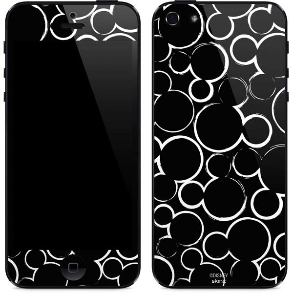 Disney Mickey Mouse Logo Pattern iPhone 5/5s/5SE Skin