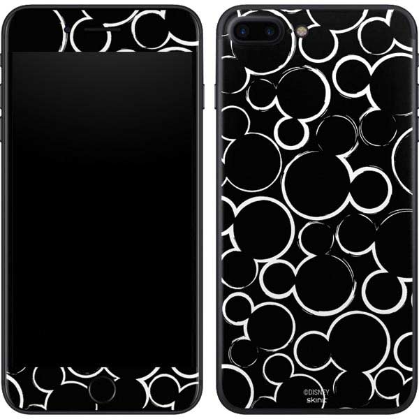 Disney Mickey Mouse Logo Pattern iPhone 7 Plus Skin