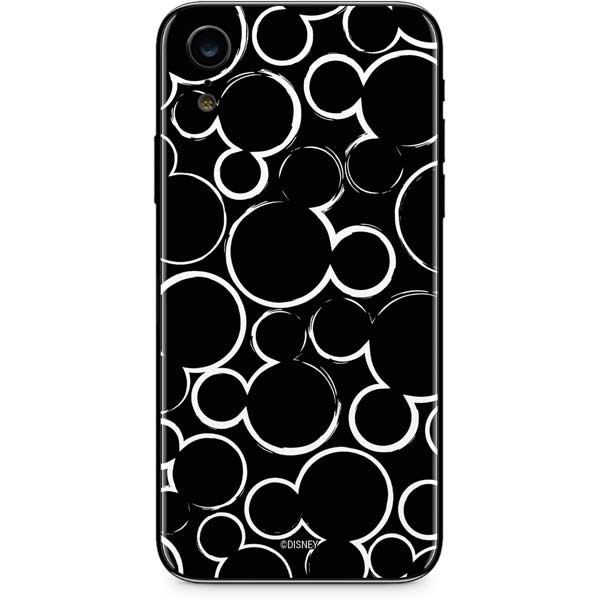 Disney Mickey Mouse Logo Pattern iPhone XR Skin