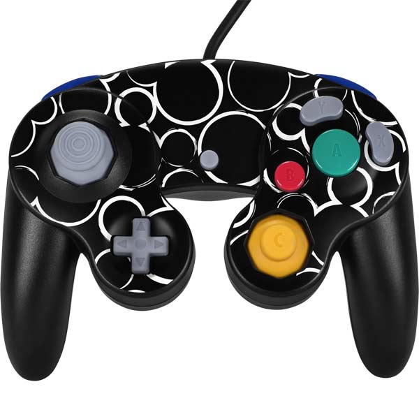 Disney Mickey Mouse Logo Pattern Nintendo GameCube Controller Skin