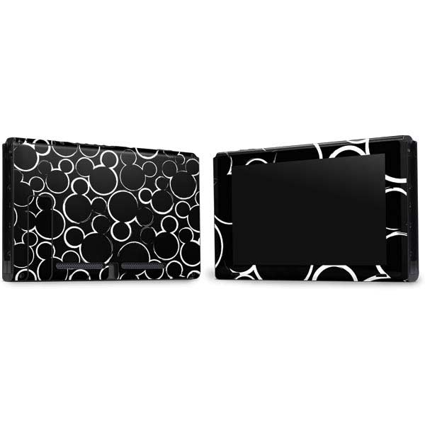 Disney Mickey Mouse Logo Pattern Nintendo Switch Bundle Skin