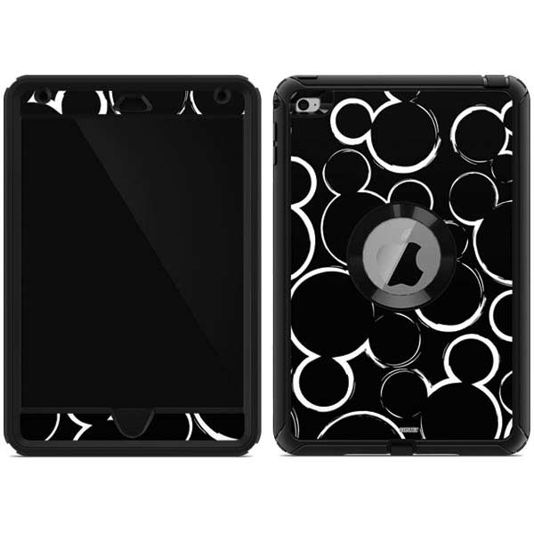 Disney Mickey Mouse Logo Pattern Otterbox Defender iPad Skin