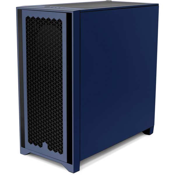 Midnight Blue Corsair 4000D Tempered Glass Mid-Tower ATX Case Skin