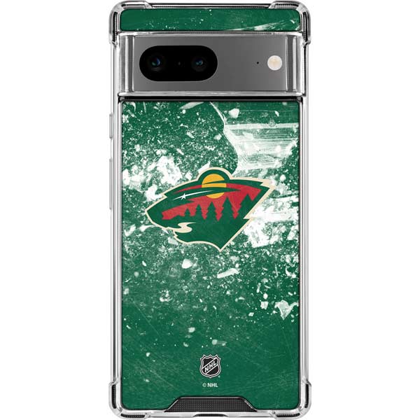 NHL Minnesota Wild Frozen Google Pixel 8 Clear Case