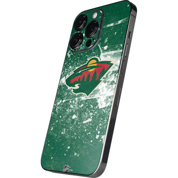 NHL Minnesota Wild Frozen iPhone 15 Pro Skin