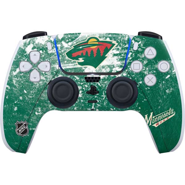 NHL Minnesota Wild Frozen PS5 Controller Skin