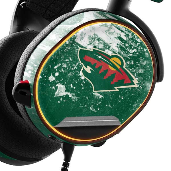 NHL Minnesota Wild Frozen SteelSeries Arctis 3 Skin