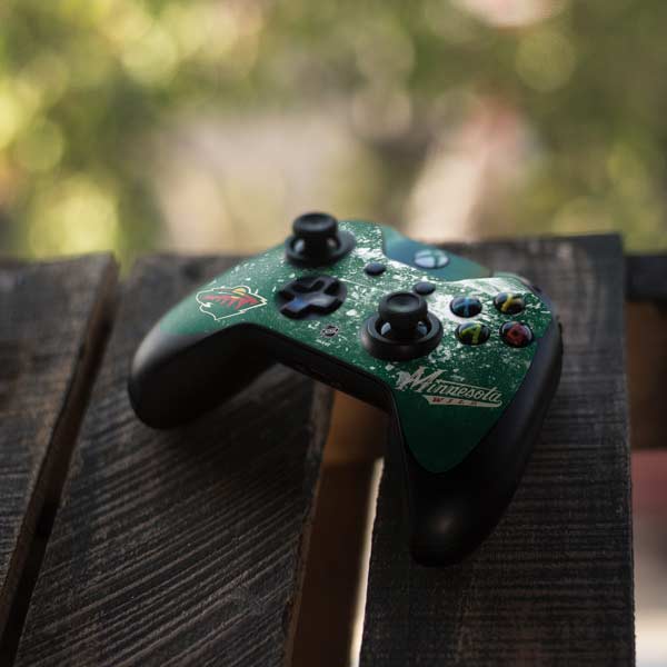 NHL Minnesota Wild Frozen Xbox One Controller Skin