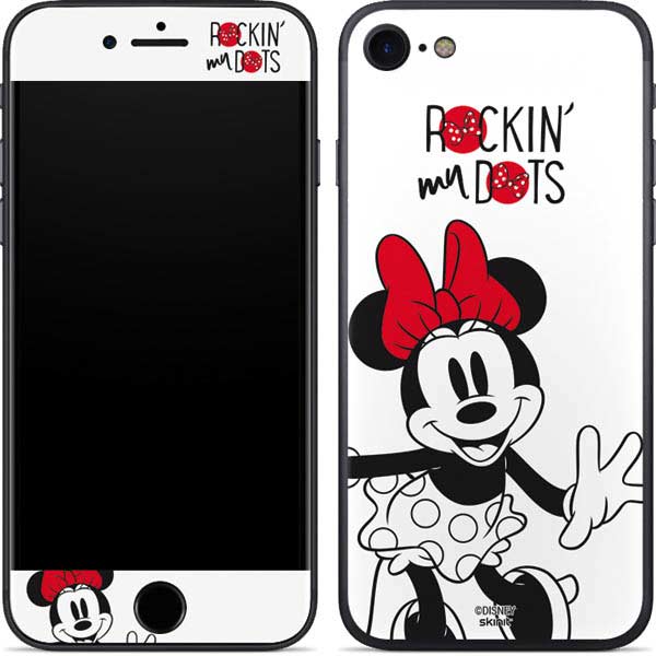 Disney Minnie Mouse Rockin My Dots iPhone 8 Skin