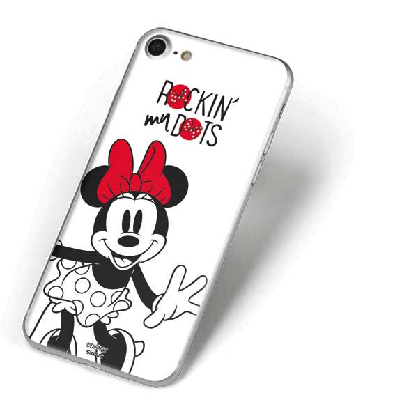 Disney Minnie Mouse Rockin My Dots iPhone 8 Skin