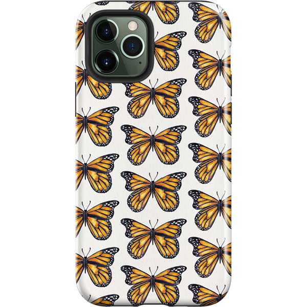 Cat Coq Monarch Butterflies iPhone 12 Pro Max Impact Case
