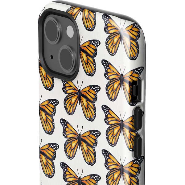 Cat Coq Monarch Butterflies iPhone 13 Impact Case